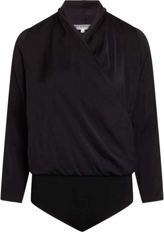 Blanche Body shirt Zwart Dames
