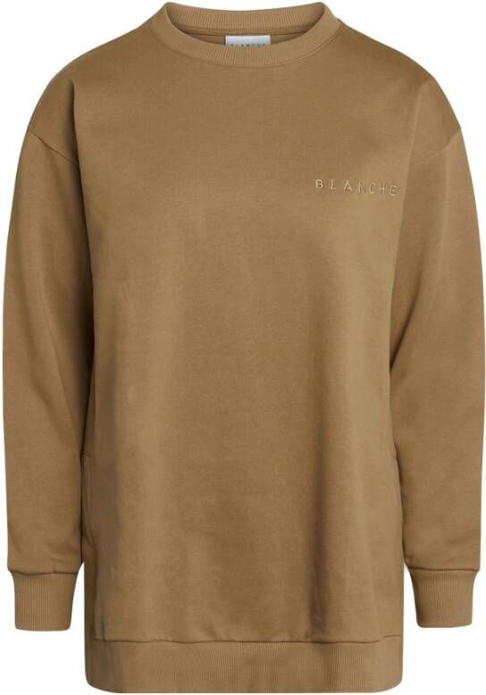 Blanche Courtney sweatshirt tijgers oog Bruin Dames