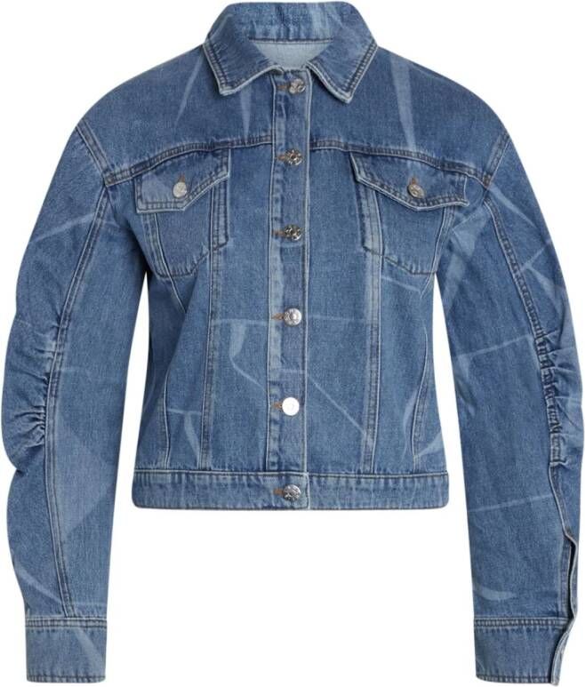 Blanche Fade denimjack Blauw Dames