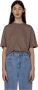 Blanche Home print T-shirt Bruin Dames - Thumbnail 1