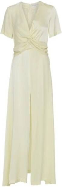 Blanche Jurk Yellow Dames