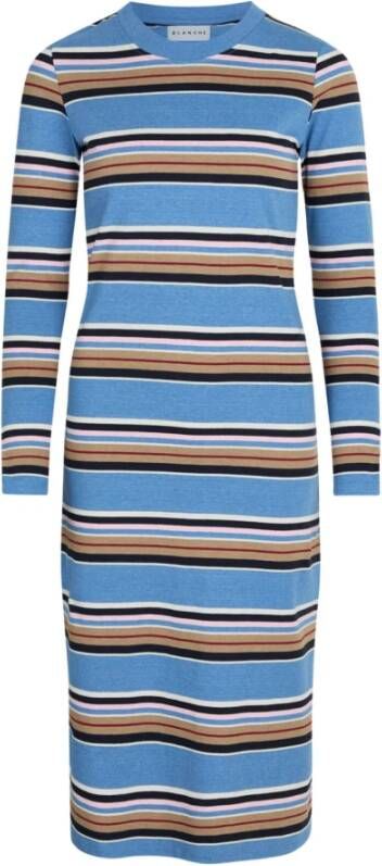 Blanche Midi Dresses Blauw Dames
