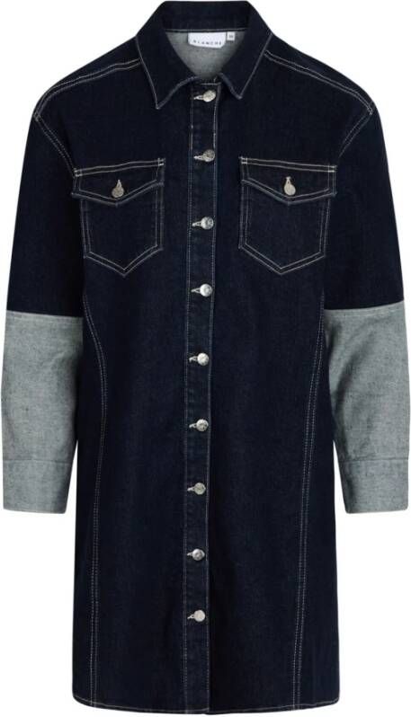 Blanche Shirt Dresses Blauw Dames