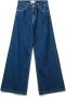 Blanche Wide Jeans Blauw Dames - Thumbnail 1