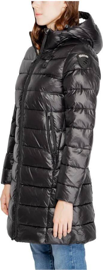 Blauer Usa Lange gewatteerde jas met tweewegritssluiting - Foto 4