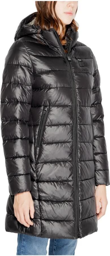 Blauer Usa Lange gewatteerde jas met tweewegritssluiting - Foto 3