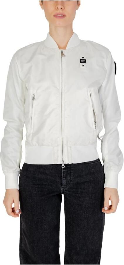 Blauer Sneeuwwit Synthetische Jas Vrouwen White Dames - Foto 4