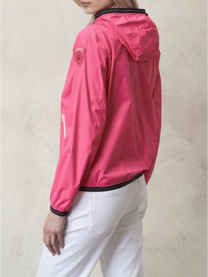 Blauer Fuchsia Nylon Jas Pink Dames - Foto 2