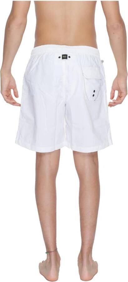 Blauer Polyamide Polyester Zwemkleding Heren Collectie White Heren - Foto 2