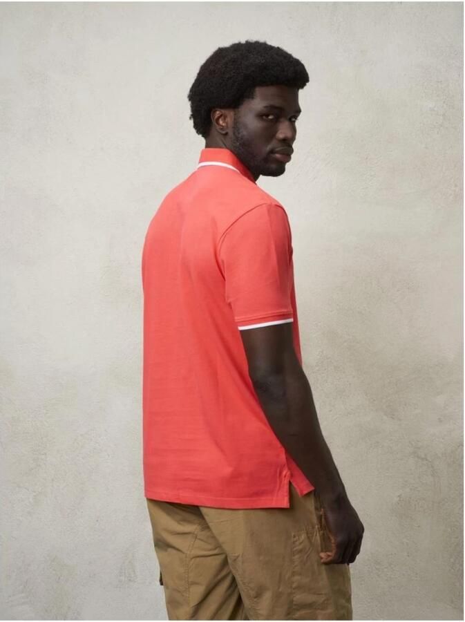 Blauer Katoenen Polo Shirt Red Heren - Foto 3