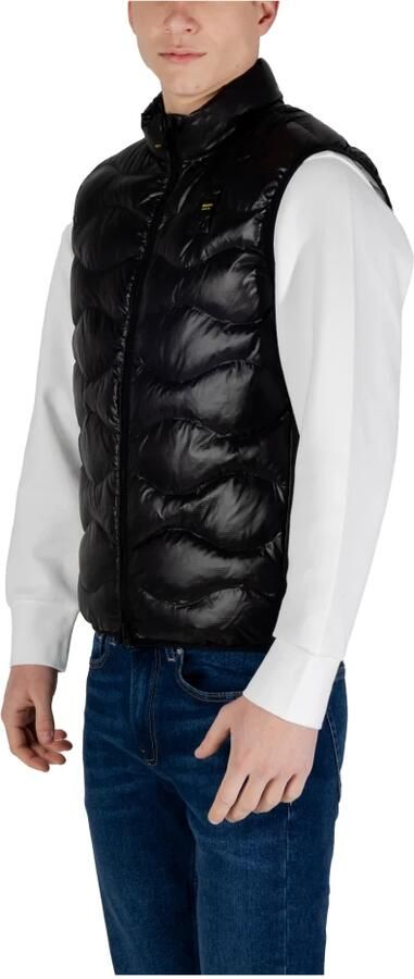 Blauer Lente Zomer Heren Kleine Overhemden Collectie Black Heren - Foto 12