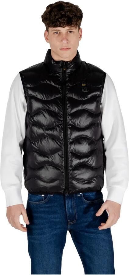 Blauer Lente Zomer Heren Kleine Overhemden Collectie Black Heren - Foto 10