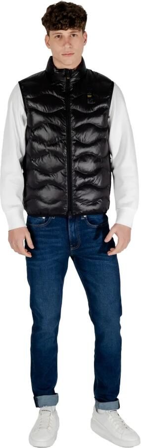 Blauer Lente Zomer Heren Kleine Overhemden Collectie Black Heren - Foto 13