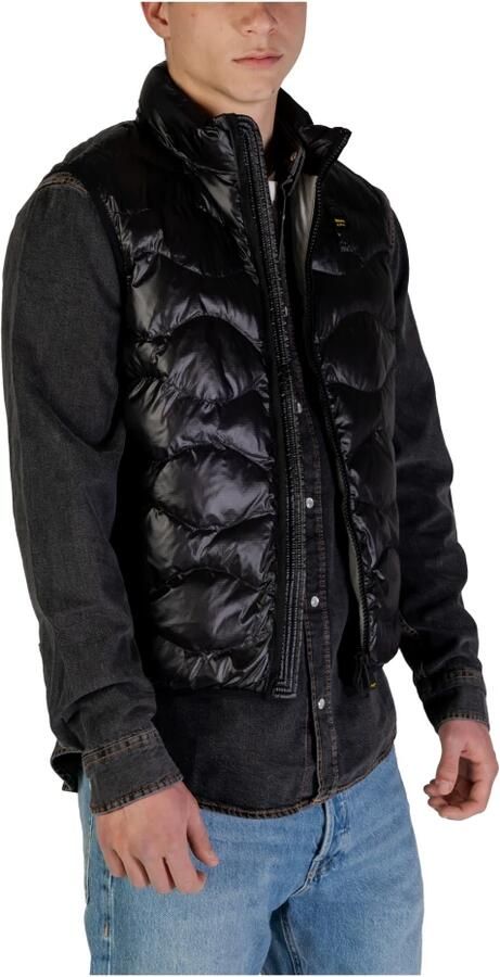 Blauer Lente Zomer Heren Kleine Overhemden Collectie Black Heren - Foto 6