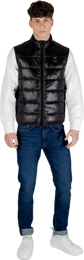 Blauer Lente Zomer Heren Polyamide Shirt Collectie Black Heren - Foto 9