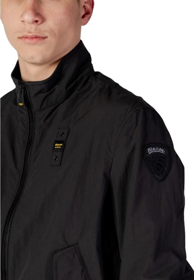 Blauer Lente Zomer Herenjassen Collectie Black Heren