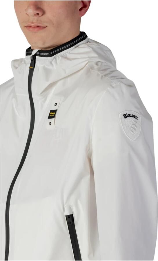 Blauer Lente Zomer Herenjassen Collectie White Heren