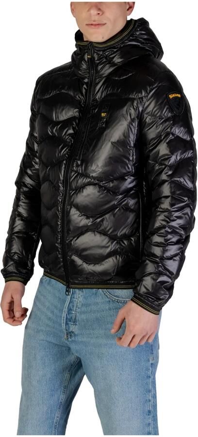 Blauer Lichtgewicht Donsjassen Collectie voor Mannen Black Heren - Foto 4