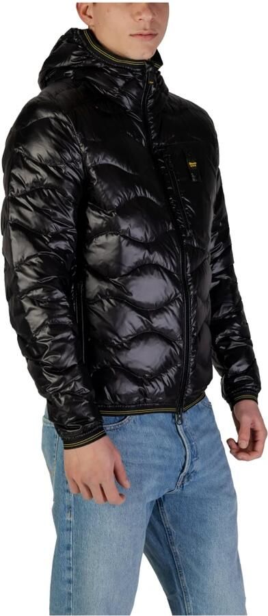 Blauer Lichtgewicht Donsjassen Collectie voor Mannen Black Heren - Foto 5