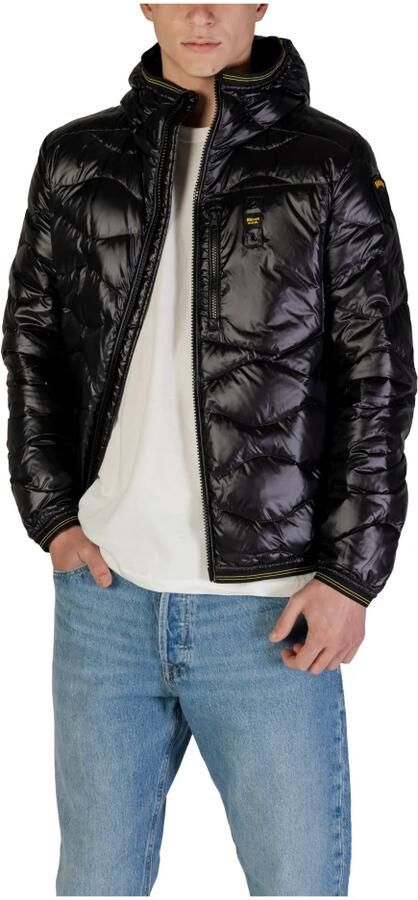 Blauer Lichtgewicht Donsjassen Collectie voor Mannen Black Heren - Foto 3