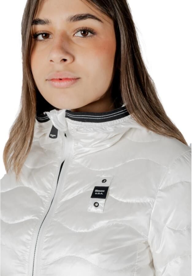 Blauer Lichtgewicht Donsjassen voor Vrouwen White Dames - Foto 2