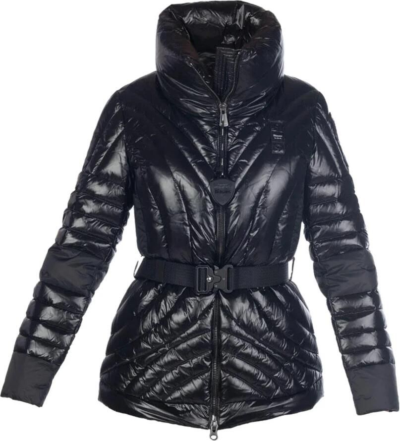 Blauer Stijlvolle Winterjas voor Vrouwen Black Dames - Foto 4