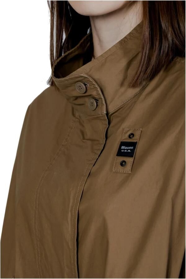 Blauer Groene Katoenen Parka Jas Dames Collectie Green Dames - Foto 4