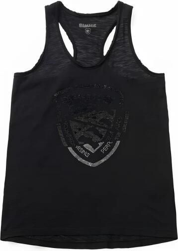 Blauer Dames Tanktop Lente Zomer Collectie Black Dames - Foto 4