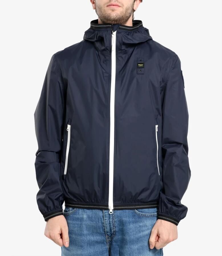 Blauer Stijlvolle Lichtgewichtjassen Blauw Heren - Foto 2