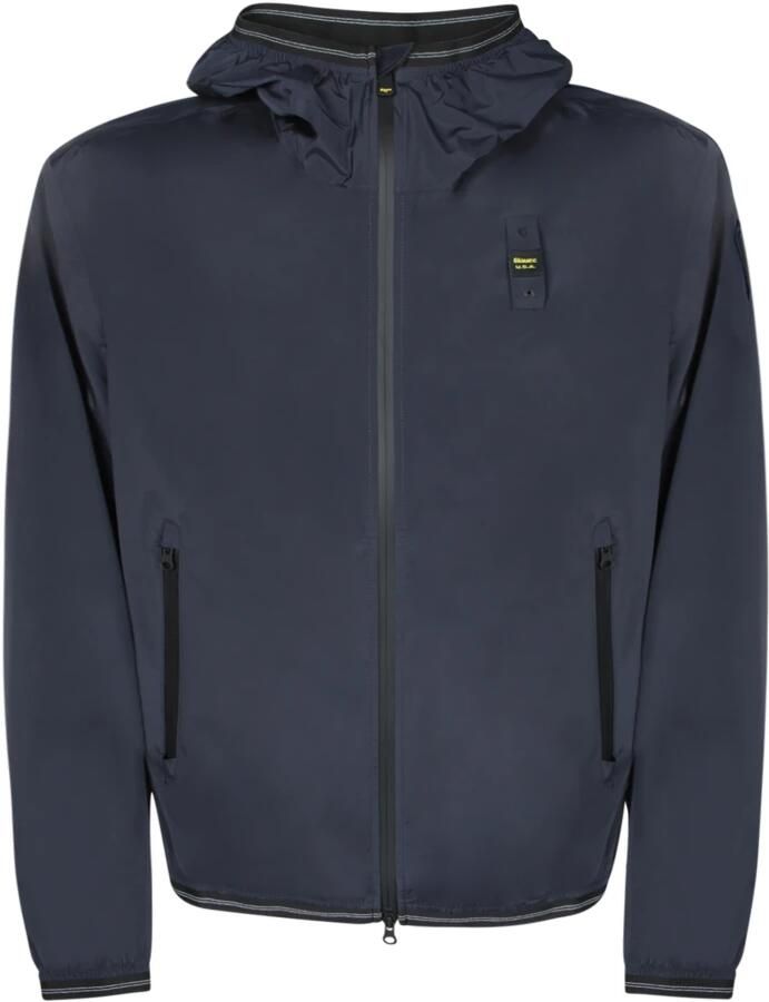 Blauer Technische Stofjas voor Veranderende Klimaten Blue Heren - Foto 2