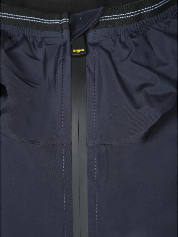 Blauer Technische Stofjas voor Veranderende Klimaten Blue Heren