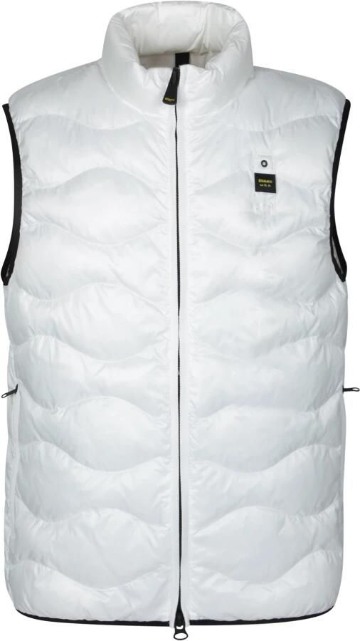 Blauer Urban donsvest. Mouwloos. Sportieve elegantie. White Heren - Foto 4