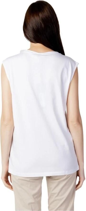 Blauer T-shirt Korte Mouw LOGO FRAMMENTATO 23SBLDH03283 - Foto 3