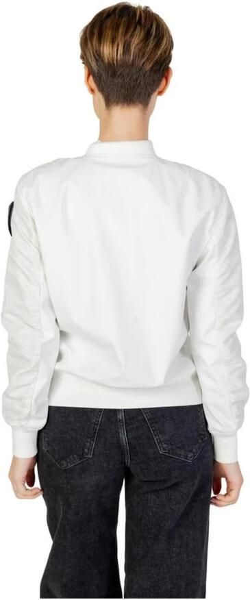 Blauer Sneeuwwit Synthetische Jas Vrouwen White Dames - Foto 3