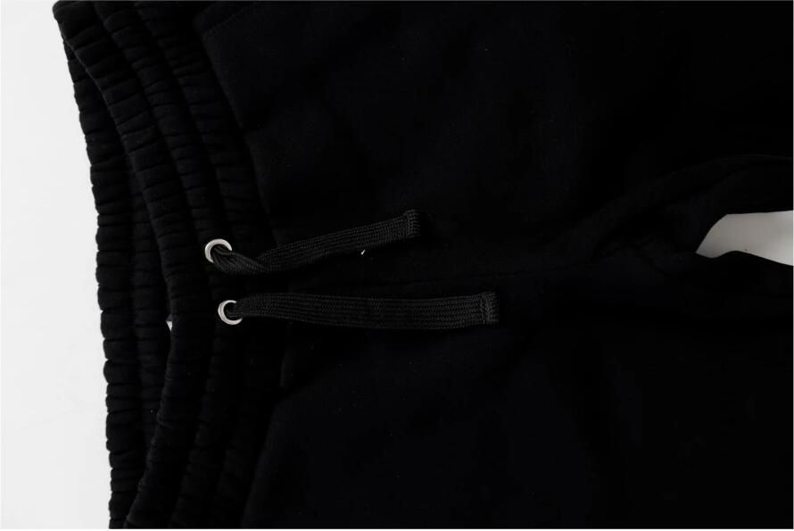 Blauer Zwarte Slip-On Broeken voor Vrouwen Black Dames