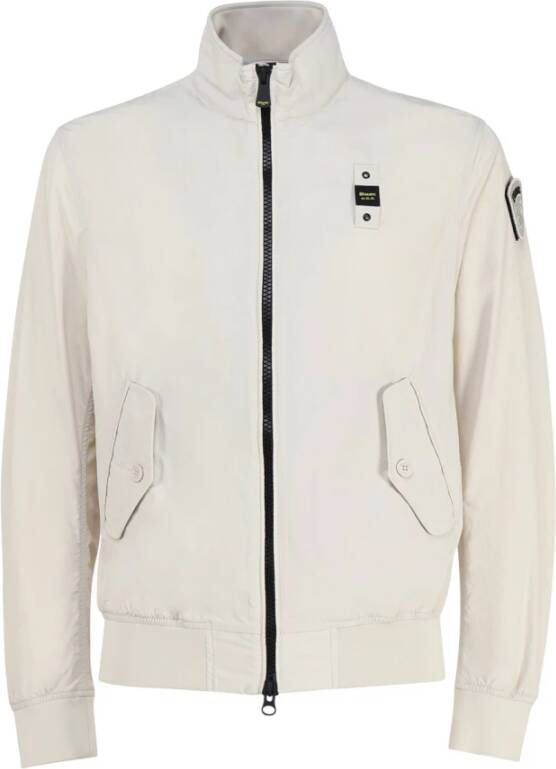 Blauer Stijlvolle Beige Lichtgewicht Jas voor Heren Beige Heren