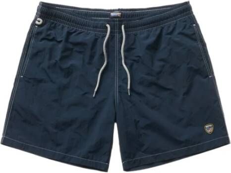 Blauer Casual Shorts Blauw Heren