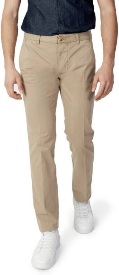 Blauer Chino`s Beige Heren