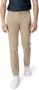 Blauer Beige Broek met Rits en Knoopsluiting Beige Heren - Thumbnail 1