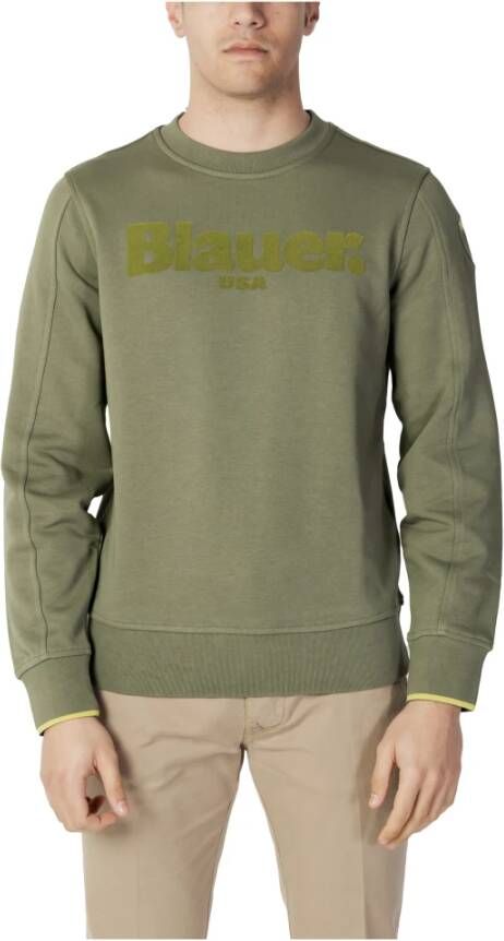 Blauer Comfortabele en stijlvolle heren sweatshirt Green Heren