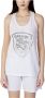 Blauer T-shirt Korte Mouw LOGO PAILLETTES 23SBLDH03408-005707 - Thumbnail 1