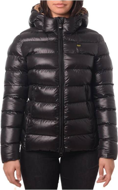 Blauer Claudia Down Jacket Zwart Dames