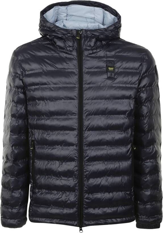 Blauer Down Jackets Blauw Heren