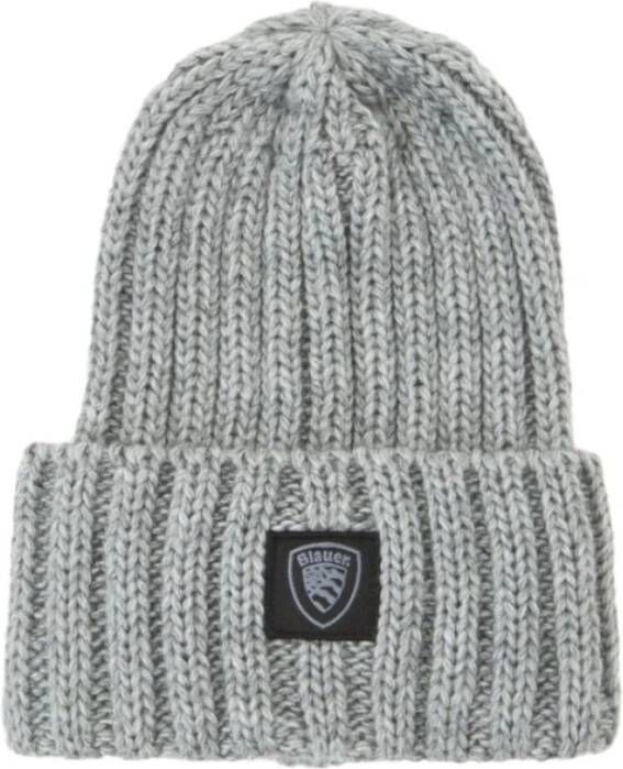 Blauer Berretto Stijl Hoed Gray Heren