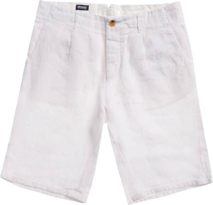 Blauer Korte broek Wit Heren