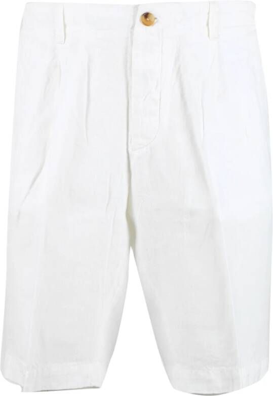 Blauer Korte broek Wit Heren