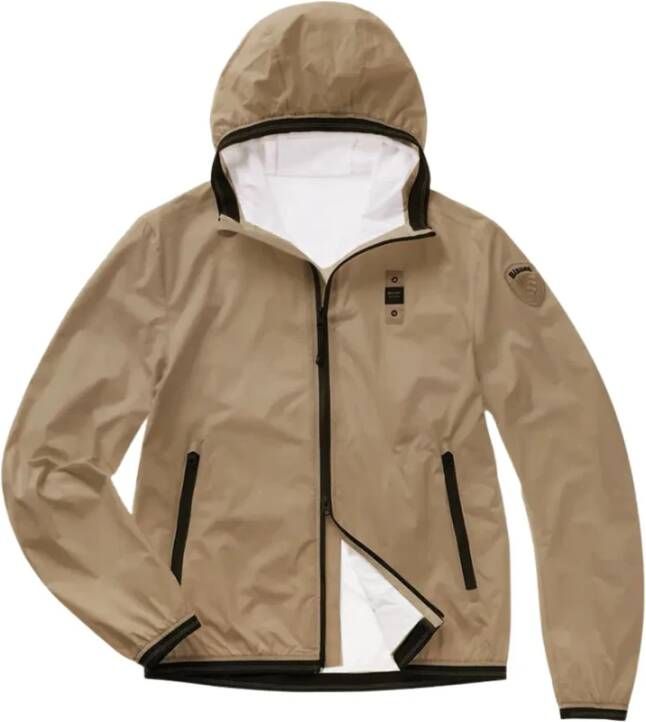 Blauer Lichte jas Beige Heren