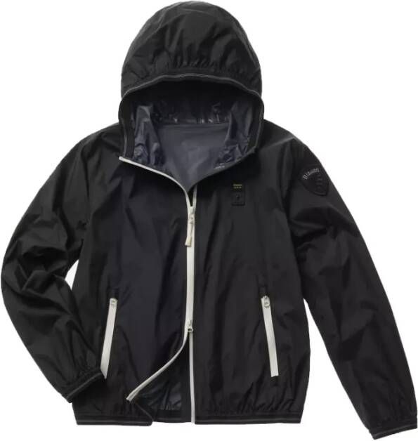 Blauer Lichte jas Zwart Dames