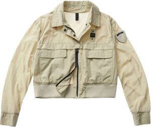 Blauer Light Jackets Beige Dames