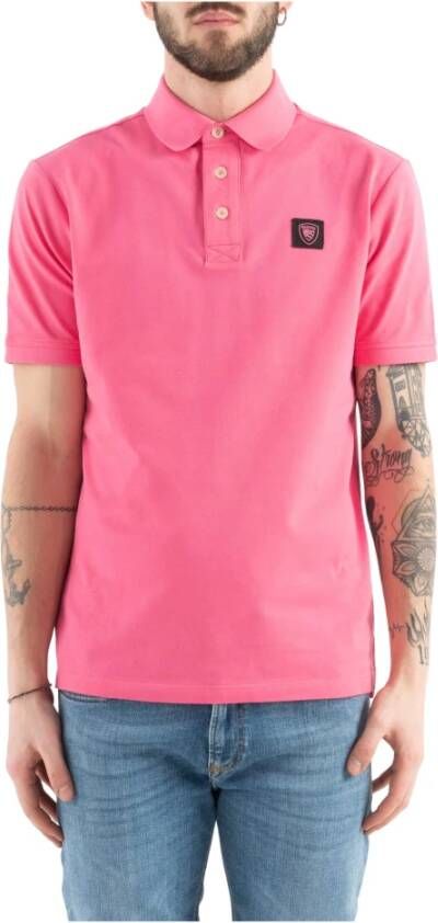 Blauer 22Sblut02129-006201 Corte Steps Polo Roze Heren